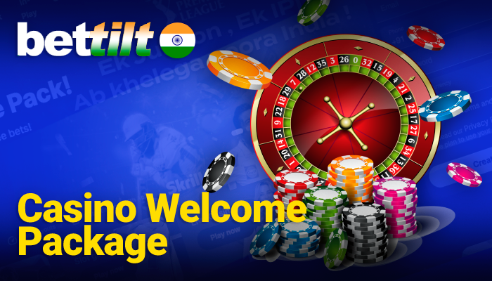 Casino Welcome Package on Bettilt India - a 100% bonus up to ₹90,000 for casino and live casino