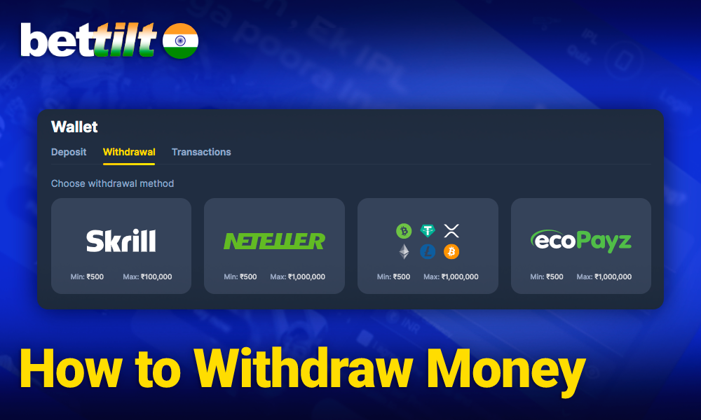 How to Withdraw Money on Bettilt -   step by step instruction for Indian players