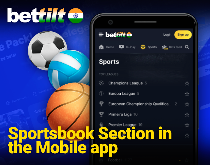 All about Sportsbook in the Bettilt app: you can bet on Cricket, Football, FIFA and other sports