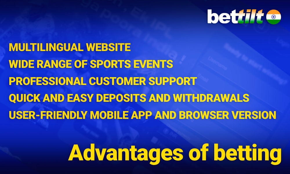 About Advantages of betting on Bettilt
