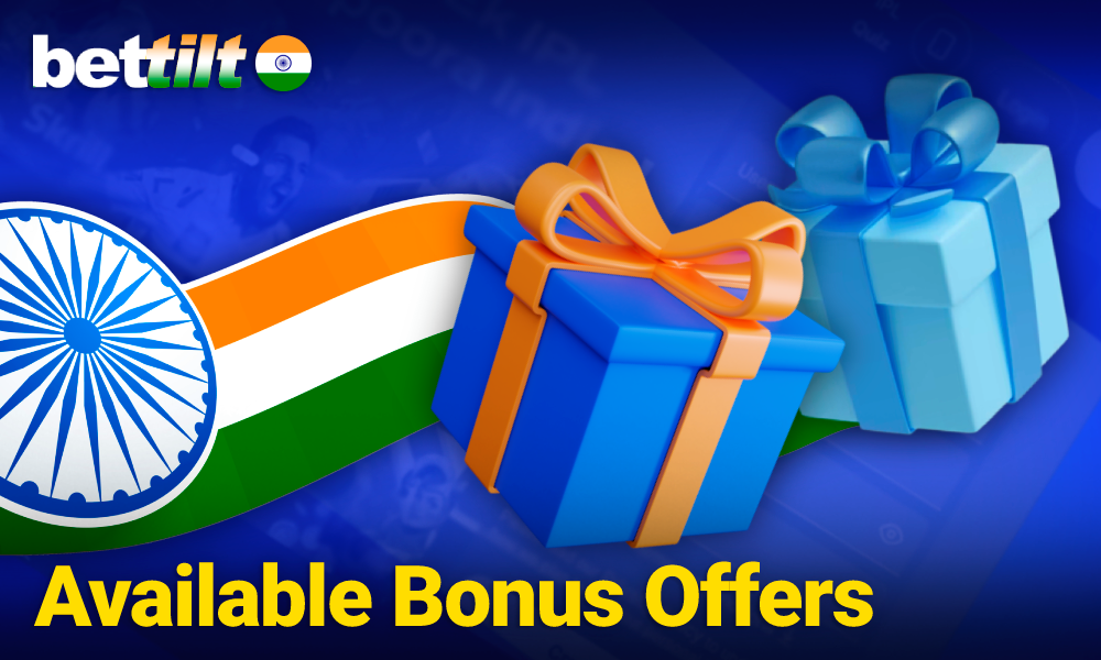 List of Available Bonus Offers of Bettilt India Casino