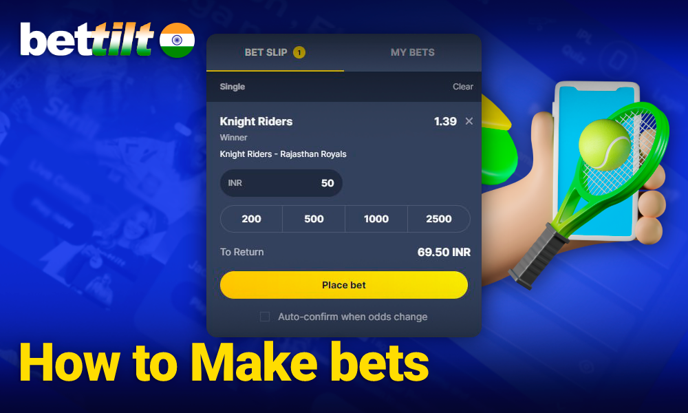 Instructions about proceed how to make bets on Bettilt