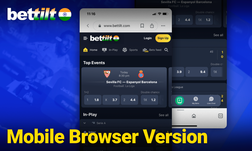 Information about Mobile Browser Version Bettilt - how to use