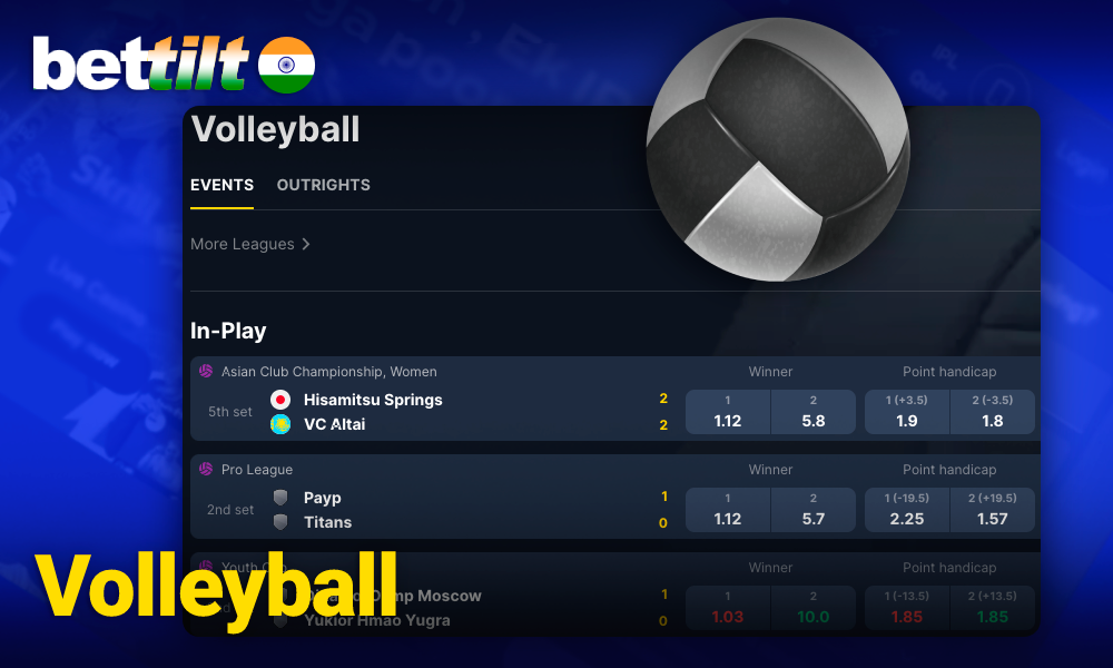 About betting on Volleyball on Bettilt - The CEV Champions League, The AVP Pro Beach Volleyball Tour